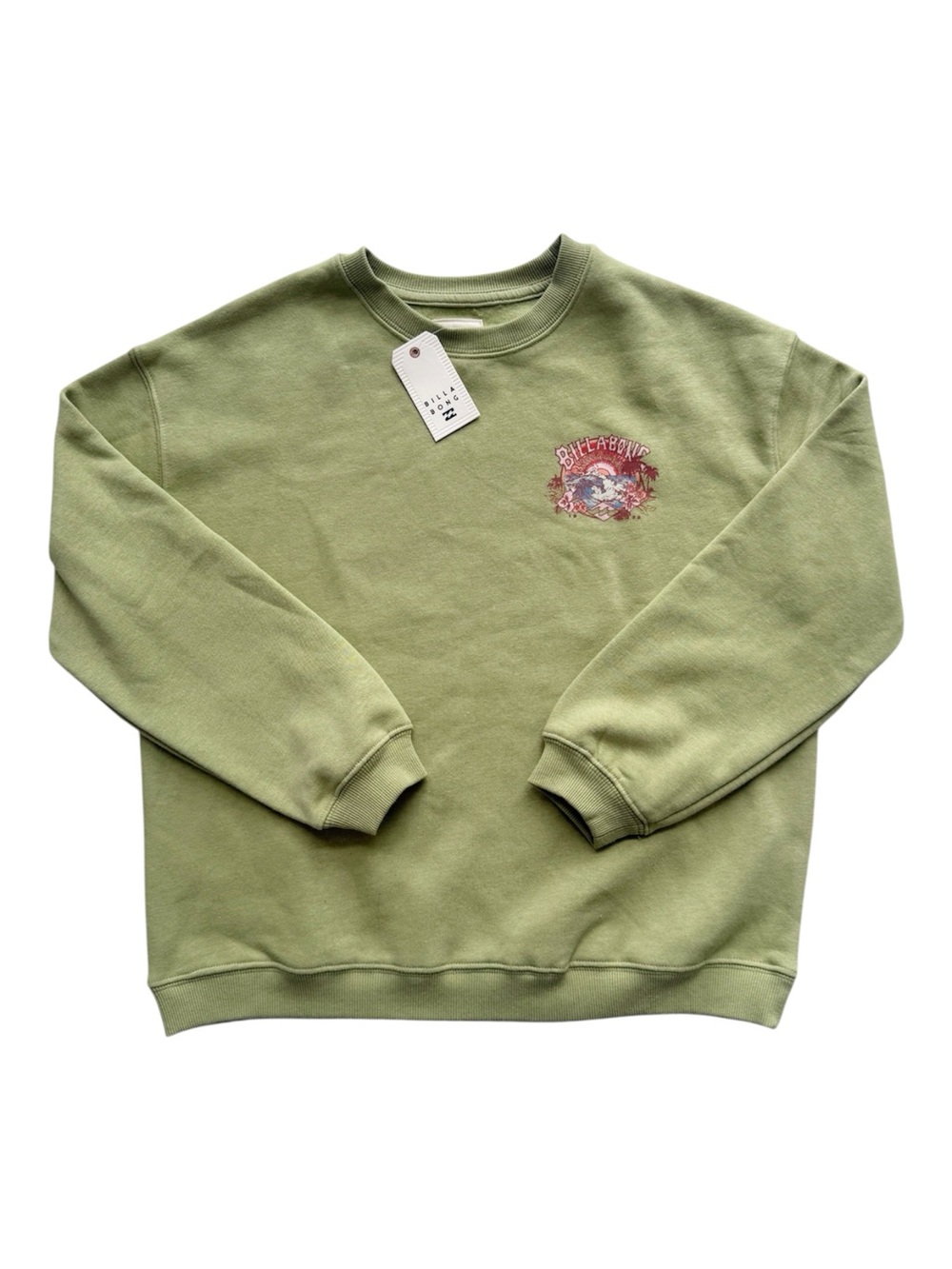 NWT Billabong My Waves Pullover Sweatshirt Size Large 12/14